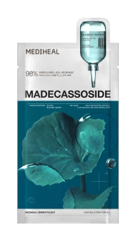 Maska w płachcie regenerująco-łagodząca z madekasozydem, MADECASSOSIDE ESSENTIAL MASK, Mediheal, 24 ml