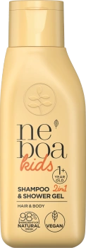 Mini Szampon i żel do mycia 2w1, Kids, Neboa, 100 ml