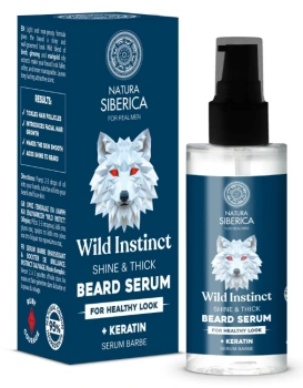 Odżywcze serum do brody dla mężczyzn, Men Arctic Wild, Natura Siberica, 50 ml