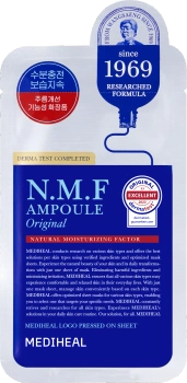 Maska w płachcie intensywnie nawilżająca N.M.F ampoule, Mediheal, 27 ml