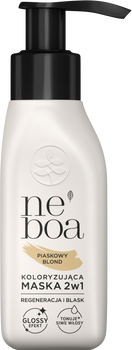 Maska koloryzująca 2w1 piaskowy blond, Neboa, 100 ml