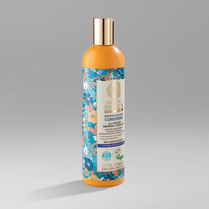 Odżywka Rokitnikowa z Efektem Laminowania, Natura Siberica, 400 ml