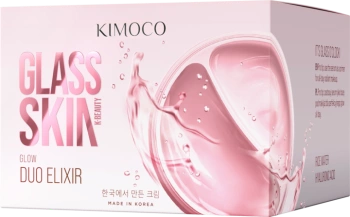 Krem-serum do twarzy rozświetlająco-nawilżający, Glass Skin, Kimoco, 100 g
