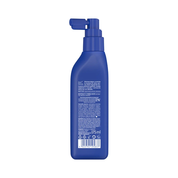 Wcierka do skóry głowy wzmacniająca, Overnight, Neboa, 175 ml