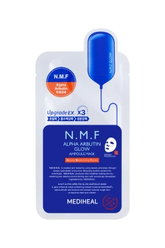 Maska w płachcie rozświetlająca z arbutyną N.M.F ampoule, Mediheal, 27 ml