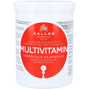 Maska do włosów multiwitaminowa, Kallos, 1000 ml
