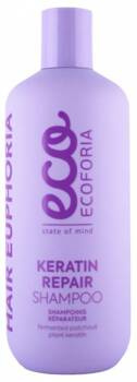 Regenerujący Szampon do włosów z keratyną, Ecoforia, 400 ml