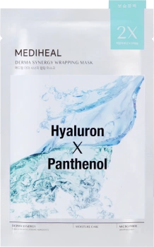 Maska w płachcie nawilżająca DERMA SYNERGY HYALURON X PANTHENOL, Mediheal, 25 ml