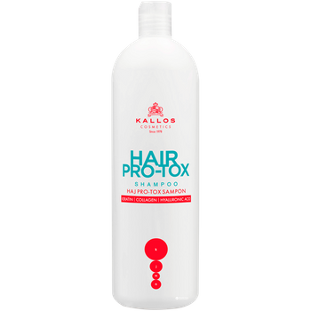 Nawilżający szampon do włosów, Kallos,1000 ml