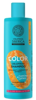 Szampon do włosów farbowanych, Oblepikha O, Natura Siberica, 400 ml