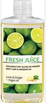 Olejek Do Ciała i Masażu z Limonką, Fresh Juice, 150 ml